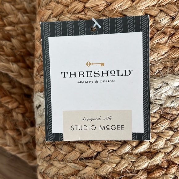 Threshold Designed with Studio McGee - 48" Timeless Round Hemp Jute Tree Skirt - Picture 4 of 10